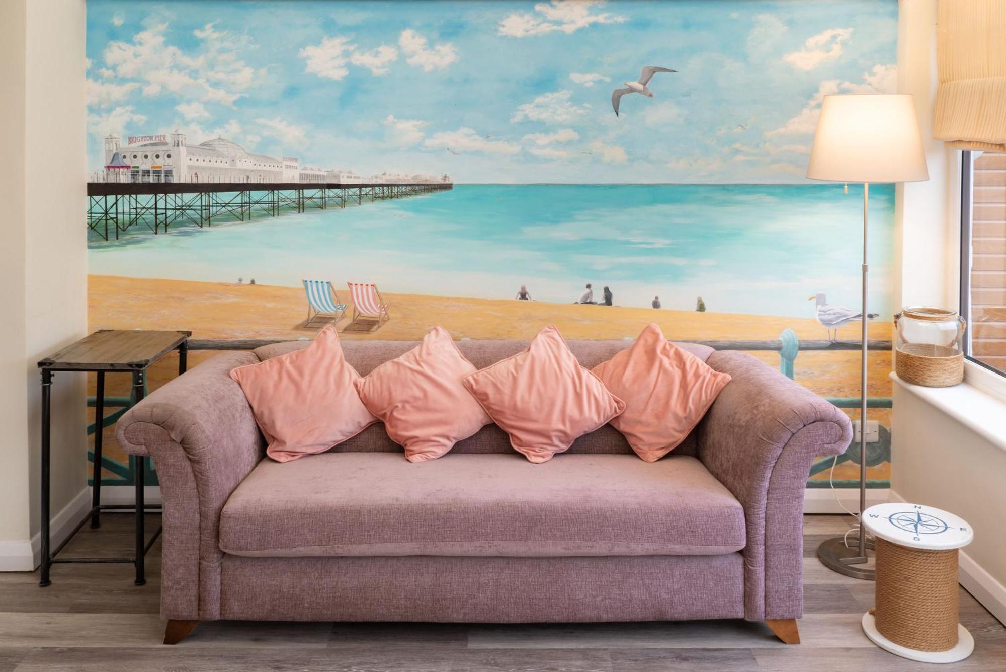 Sunny Queens Park Home - Garden & Private Parking Brighton Dış mekan fotoğraf